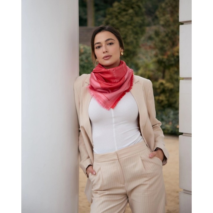 The Monogram Coral Rose