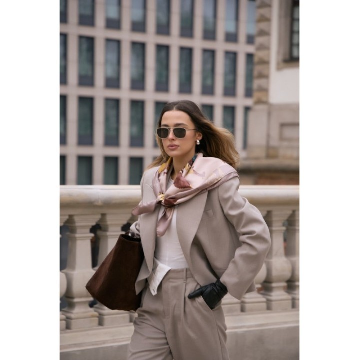The Promenade Silk - Rose Gold