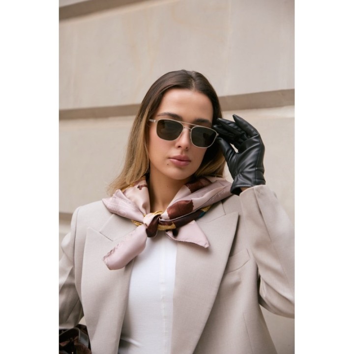 The Promenade Silk - Rose Gold